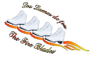 logo du site de patinage synchronisé des lames de feu